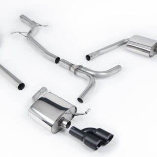 MILLTEK - SSXAU667 - AUDI A4 2.0 TFSI S LINE B8 (2WD AND QUATTRO TIPTRONIC-ONLY) SALOON &AMP; AVANT 2008&GT;2011 CATBACK