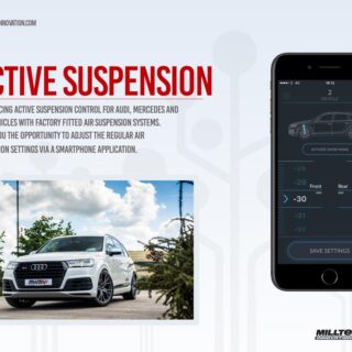 MILLTEK - SSXAU669 - AUDI Q7 3.0TDI (218 & 272PS) 4M 2016>2026 / SQ7 4.0 V8 TDI 2016>2020 ACTIVE SUSPENSION CONTROL