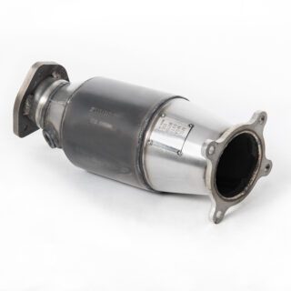 MILLTEK - SSXAU744 - AUDI A4 2.0 TFSI B9 QUATTRO SALOON &AMP; AVANT (NON OPF/GPF MODELS INC MILD HYBRID &AMP; WITHOUT BRACE BARS) 2016&GT;2026 LARGE BORE DOWNPIPE AND HI-FLOW SPORTS CAT