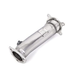 MILLTEK - SSXAU745 - AUDI A4 2.0 TFSI B9 QUATTRO SALOON &AMP; AVANT (NON OPF/GPF MODELS INC MILD HYBRID &AMP; WITHOUT BRACE BARS) 2016&GT;2026 LARGE-BORE DOWNPIPE AND DE-CAT