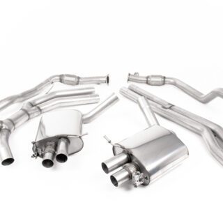 MILLTEK - SSXAU813 - AUDI RS5 B9 2.9 V6 TURBO COUPE (NON OPF/GPF MODELS) 2017&GT;2019 CAT-BACK