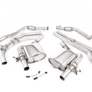 MILLTEK - SSXAU831 - AUDI RS4 B9 2.9 V6 TURBO AVANT / RS5 B9 2.9 V6 TURBO SPORTBACK (OPF/GPF MODELS) 2019&GT;2026 CAT-BACK