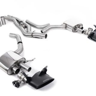 MILLTEK - SSXAU863 - AUDI RS6 C8 4.0 V8 BI-TURBO IN PERFORMANCE EDITION / RS7 C8 4.0 V8 BI-TURBO (OPF/GPF MODELS) 2019&GT;2026 FRONT PIPE-BACK