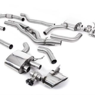 MILLTEK - SSXAU903 - AUDI RS6 C8 4.0 V8 BI-TURBO IN PERFORMANCE EDITION / RS7 C8 4.0 V8 BI-TURBO (OPF/GPF MODELS) 2019>2026 PARTICULATE FILTER-BACK
