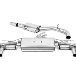 MILLTEK - SSXAU917 - AUDI S3 2.0TFSI QUATTRO SPORTBACK 310PS &AMP; 333PS 8Y (OPF/GPF MODELS ONLY) 2020&GT;2026 PARTICULATE FILTER-BACK