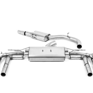 MILLTEK - SSXAU925 - AUDI S3 2.0TFSI QUATTRO SALOON/SEDAN 310PS &AMP; 333PS 8Y (OPF/GPF MODELS ONLY) 2020&GT;2026 PARTICULATE FILTER-BACK