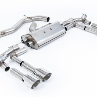 MILLTEK - SSXAU932 - AUDI S3 2.0TFSI QUATTRO SALOON/SEDAN 310PS &AMP; 333PS 8Y (OPF/GPF MODELS ONLY) 2020&GT;2026 PARTICULATE FILTER-BACK