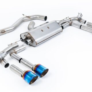 MILLTEK - SSXAU935 - AUDI S3 2.0TFSI QUATTRO SALOON/SEDAN 310PS &AMP; 333PS 8Y (OPF/GPF MODELS ONLY) 2020&GT;2026 PARTICULATE FILTER-BACK