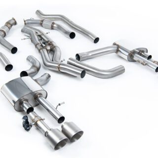 MILLTEK - SSXAU950 - AUDI S8 D5 4.0 TFSI V8 SALOON / SEDAN (OPF/GPF UK/EURO MODELS) 2020&GT;2026 PARTICULATE FILTER-BACK