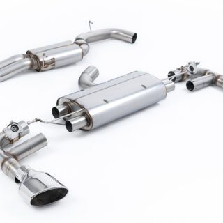 MILLTEK - SSXAU961 - AUDI TT MK3 TTRS 2.5TFSI QUATTRO 2016&GT;2026 CAT-BACK
