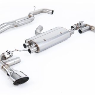 MILLTEK - SSXAU963 - AUDI TT MK3 TTRS 2.5TFSI QUATTRO 2016&GT;2026 CAT-BACK