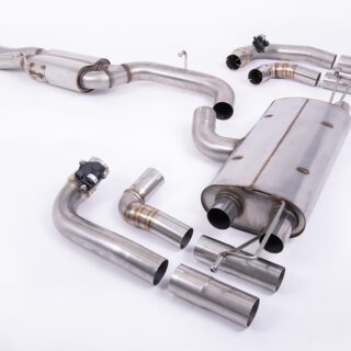 MILLTEK - SSXAU966 - AUDI RS3 SALOON/SEDAN 400PS (8Y MQB EVO) 2021&GT;2026 PARTICULATE FILTER-BACK