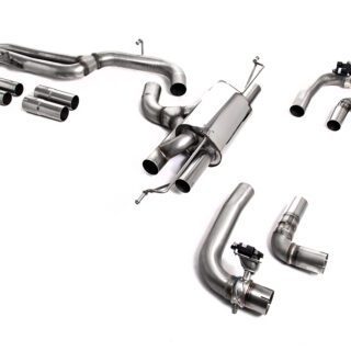 MILLTEK - SSXAU974 - AUDI RS3 SALOON/SEDAN 400PS (8Y MQB EVO) 2021&GT;2026 PARTICULATE FILTER-BACK