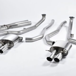 MILLTEK - SSXBM1016 - BMW 5 SERIES M5 SALOON M TWINPOWER TURBO V8 (F10) 2011&GT;2016 CAT-BACK