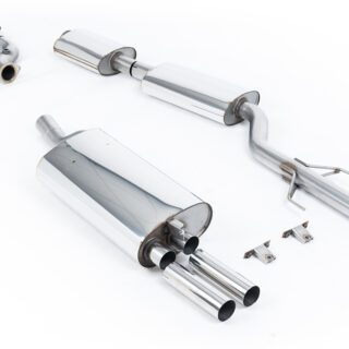 MILLTEK - SSXBM1066 - BMW 3 SERIES E30 M3 1987&GT;1992 FULL SYSTEM (INCLUDING CAT REPLACEMENT PIPE)