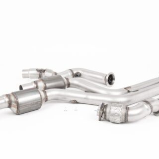 MILLTEK - SSXBM1093 - BMW 2 SERIES M2 COMPETITION COUPÈ (F87) 2018&GT;2026 LARGE BORE DOWNPIPES AND HI-FLOW SPORTS CATS