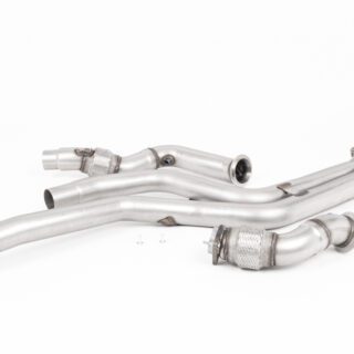 MILLTEK - SSXBM1094 - BMW 2 SERIES M2 COMPETITION COUPÈ (F87) 2018&GT;2026 LARGE-BORE DOWNPIPES AND CAT BYPASS PIPES