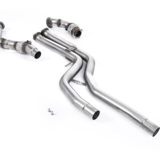 MILLTEK - SSXBM1128 - BMW 3 SERIES F80 M3, M3 COMPETITION &AMP; M3 CS SALOON / 4 SERIES F82/83 M4 COUPE/CONVERTIBLE M4 COMPETITION & M4 CS COUPÈ (OPF/GPF MODELS ONLY) 2019&GT;2020 GPF/OPF BYPASS