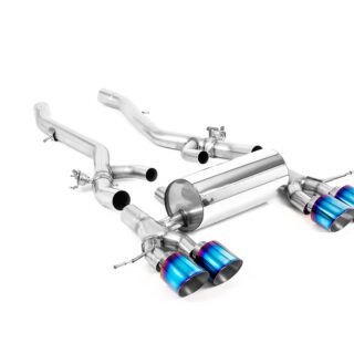 MILLTEK - SSXBM1172 - BMW 3/4 SERIES G80/G81-G82/G83 M3/M4 &AMP; M3/M4 COMPETITION S58 3.0 TURBO (OPF/GPF EQUIPPED CARS ONLY) 2020&GT;2026 AXLE BACK