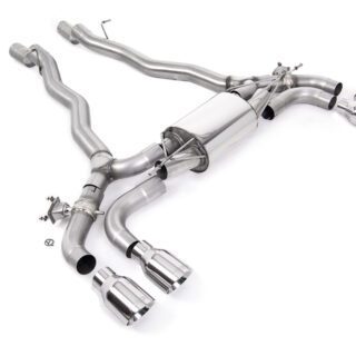 MILLTEK - SSXBM1174 - BMW 5 SERIES M5 &AMP; M5 COMPETITION 4.4L TWIN TURBO F90 2018>2021 AXLE BACK - F90 LCI (OPF/GPF EQUIPPED CARS) 2021>2026 PARTICULATE FILTER BACK