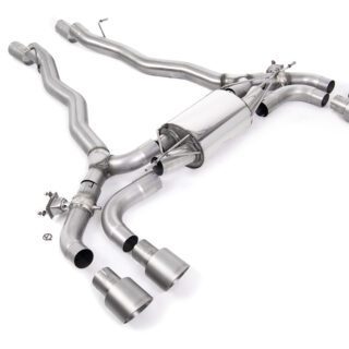 MILLTEK - SSXBM1176 - BMW 5 SERIES M5 &AMP; M5 COMPETITION 4.4L TWIN TURBO F90 2018>2021 AXLE BACK - F90 LCI (OPF/GPF EQUIPPED CARS) 2021>2026 PARTICULATE FILTER BACK