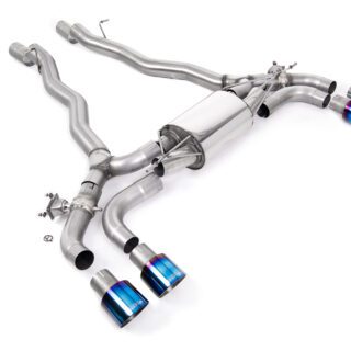 MILLTEK - SSXBM1177 - BMW 5 SERIES M5 &AMP; M5 COMPETITION 4.4L TWIN TURBO F90 2018>2021 AXLE BACK - F90 LCI (OPF/GPF EQUIPPED CARS) 2021>2026 PARTICULATE FILTER BACK