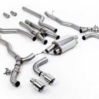 MILLTEK - SSXBM1180 - BMW 5 SERIES M5 &AMP; M5 COMPETITION 4.4L TWIN TURBO F90 (OPF/GPF EQUIPPED CARS) 2020&GT;2021 CAT-BACK