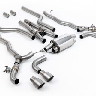 MILLTEK - SSXBM1182 - BMW 5 SERIES M5 &AMP; M5 COMPETITION 4.4L TWIN TURBO F90 (OPF/GPF EQUIPPED CARS) 2020&GT;2021 CAT-BACK