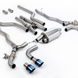 MILLTEK - SSXBM1183 - BMW 5 SERIES M5 &AMP; M5 COMPETITION 4.4L TWIN TURBO F90 (OPF/GPF EQUIPPED CARS) 2020&GT;2021 CAT-BACK