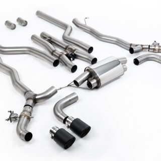 MILLTEK - SSXBM1184 - BMW 5 SERIES M5 &AMP; M5 COMPETITION 4.4L TWIN TURBO F90 (OPF/GPF EQUIPPED CARS) 2020&GT;2021 CAT-BACK