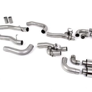 MILLTEK - SSXBM1185 - BMW 8 SERIES M8 &AMP; M8 COMPETITION 4.4L V8 TWIN TURBO F91 &AMP; F92 COUPE &AMP; CABRIO - F93 GRAN COUPE LCI (OPF/GPF EQUIPPED CARS ONLY) 2020&GT;2026 PARTICULATE FILTER-BACK