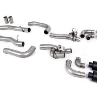 MILLTEK - SSXBM1186 - BMW 8 SERIES M8 &AMP; M8 COMPETITION 4.4L V8 TWIN TURBO F91 &AMP; F92 COUPE &AMP; CABRIO - F93 GRAN COUPE LCI (OPF/GPF EQUIPPED CARS ONLY) 2020&GT;2026 PARTICULATE FILTER-BACK