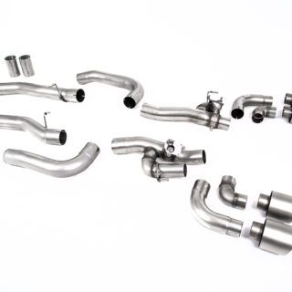 MILLTEK - SSXBM1187 - BMW 8 SERIES M8 &AMP; M8 COMPETITION 4.4L V8 TWIN TURBO F91 &AMP; F92 COUPE &AMP; CABRIO - F93 GRAN COUPE LCI (OPF/GPF EQUIPPED CARS ONLY) 2020&GT;2026 PARTICULATE FILTER-BACK