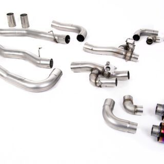 MILLTEK - SSXBM1188 - BMW 8 SERIES M8 &AMP; M8 COMPETITION 4.4L V8 TWIN TURBO F91 &AMP; F92 COUPE &AMP; CABRIO - F93 GRAN COUPE LCI (OPF/GPF EQUIPPED CARS ONLY) 2020&GT;2026 PARTICULATE FILTER-BACK