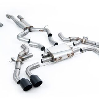 MILLTEK - SSXBM1211 - BMW X3 X3M / X3M COMP 3.0 (WITH OPF/GPF S58 ENGINE) 2019>2026 – DOWNPIPE-BACK
