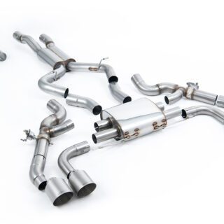 MILLTEK - SSXBM1212 - BMW X3 X3M / X3M COMP 3.0 (WITH OPF/GPF S58 ENGINE) 2019>2026 – DOWNPIPE-BACK