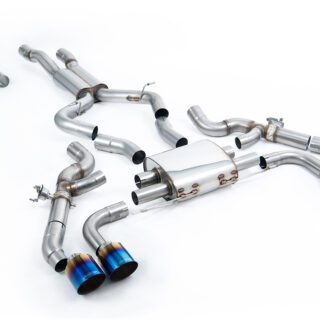 MILLTEK - SSXBM1213 - BMW X3 X3M / X3M COMP 3.0 (WITH OPF/GPF S58 ENGINE) 2019>2026 – DOWNPIPE-BACK