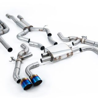 MILLTEK - SSXBM1217 - BMW X3 X3M / X3M COMP 3.0 (WITH OPF/GPF S58 ENGINE - PRE LCI ONLY) 2019&GT;2021 DOWNPIPE-BACK