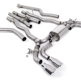 MILLTEK - SSXBM1227 - BMW 5 SERIES M5 &AMP; M5 COMPETITION 4.4L TWIN TURBO F90 LCI (OPF/GPF EQUIPPED CARS) 2021&GT;2026 CAT-BACK