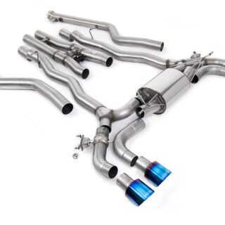 MILLTEK - SSXBM1230 - BMW 5 SERIES M5 &AMP; M5 COMPETITION 4.4L TWIN TURBO F90 LCI (OPF/GPF EQUIPPED CARS) 2021&GT;2026 CAT-BACK