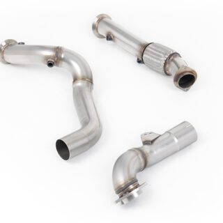 MILLTEK - SSXBM1271 - BMW 2 SERIES M2 COUPE G87 S58 / 3-4 SERIES G80/G81-G82/G83 M3-M4 & M3-M4 COMPETITION S58 3.0 TURBO (OPF/GPF MODELS) 2020&GT;2026 LARGE-BORE DOWNPIPE AND DE-CAT