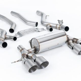 MILLTEK - SSXBM1283 - BMW 2 SERIES M2 COUPE (G87 S58 OPF/GPF MODELS) 2023&GT;2026 PARTICULATE FILTER-BACK