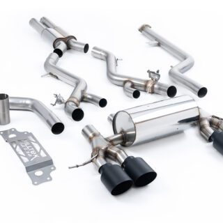 MILLTEK - SSXBM1287 - BMW 2 SERIES M2 COUPE (G87 S58 OPF/GPF MODELS) 2023&GT;2026 CAT-BACK