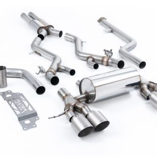 MILLTEK - SSXBM1288 - BMW 2 SERIES M2 COUPE (G87 S58 OPF/GPF MODELS) 2023&GT;2026 CAT-BACK