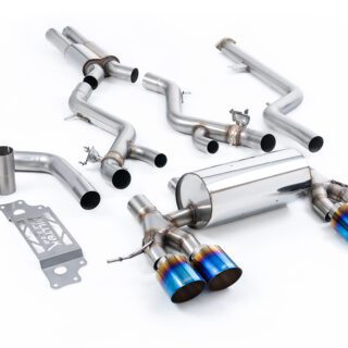 MILLTEK - SSXBM1289 - BMW 2 SERIES M2 COUPE (G87 S58 OPF/GPF MODELS) 2023&GT;2026 CAT-BACK
