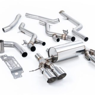 MILLTEK - SSXBM1291 - BMW 2 SERIES M2 COUPE (G87 S58 OPF/GPF MODELS) 2023&GT;2026 CAT-BACK