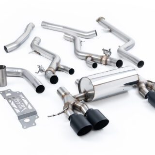MILLTEK - SSXBM1292 - BMW 2 SERIES M2 COUPE (G87 S58 OPF/GPF MODELS) 2023&GT;2026 CAT-BACK