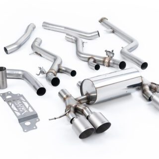 MILLTEK - SSXBM1293 - BMW 2 SERIES M2 COUPE (G87 S58 OPF/GPF MODELS) 2023&GT;2026 CAT-BACK
