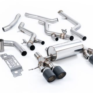 MILLTEK - SSXBM1316 - BMW 2 SERIES M2 COUPE (G87 S58 OPF/GPF MODELS) 2023&GT;2026 CAT-BACK