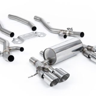 MILLTEK - SSXBM1317 - BMW 3-4 SERIES G80/G81-G82/G83 M3-M4 &AMP; M3-M4 COMPETITION S58 3.0 TURBO (OPF/GPF EQUIPPED CARS ONLY) 2020&GT;2026 PARTICULATE FILTER-BACK